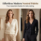 🎉 2026 Sale — Over 72,000 Sold ✨ Women Lightweight Cropped Button Cardigan – All Season Layering Top ☁️