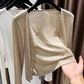 🎉 2026 Sale — Over 72,000 Sold ✨ Women Lightweight Cropped Button Cardigan – All Season Layering Top ☁️