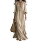 🎉 2026 Sale — Over 32,700 Sold 🌸 Women Ruffle V-Neck Tiered Maxi Dress – Summer Long Dress ⏰