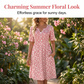 🎉 2026 Sale — Over 36,500 Sold 🌸 Women's V-Neck Floral Pocket Dress – Casual Outfit 🔥