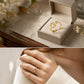 🎉 2026 Sale — Over 21500 Sold!💞 Sparkle Adjustable Initial Ring‑Personalized ✨