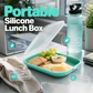 🎉 2026 Sale — Over 32800 Sold! 🍱Leakproof BPA-Free Silicone Lunch Box｜Lightweight Portable Food Container ✨