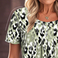 🎉 2026 Sale — Over 29,000 Sold 💞 Women's Printed Round Neck Short Sleeve Top – Casual Blouse 🌸