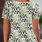 🎉 2026 Sale — Over 29,000 Sold 💞 Women's Printed Round Neck Short Sleeve Top – Casual Blouse 🌸