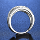 🎉 2026 Sale — Over 26,800 Sold! ✨Luxury Multi-Band Crossover Open Ring｜Pavé Cubic Zirconia Fashion Jewelry