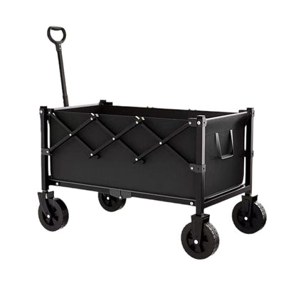 🎉 2026 Sale — Over 38,600 Sold! 🚜 Heavy Duty Collapsible Wagon Cart – All-Terrain Wheels, 130L Large Capacity, 1-Second Quick Fold ✨