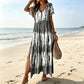 👗 2026 Sale — 28,600 Sold!💛 Women’s Tie Dye V Neck Maxi Dress – Summer Essential 🌈