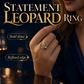 🎉 2026 Sale — Over 33,600 Sold 🐆 Leopard Oval Statement Ring – Vintage Jewelry ✨