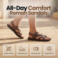 🎉 2026 Sale — Over 31900 Sold! ⏰Men's Roman Style Summer Sandals｜Soft Flexible Sole Casual Beach Walking Shoes ✨
