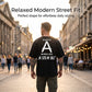 🎉 2026 Sale — Over 35,200 Sold 👕 Men's Back Letter Print Tee – Streetwear Top 🛹