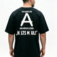 🎉 2026 Sale — Over 35,200 Sold 👕 Men's Back Letter Print Tee – Streetwear Top 🛹