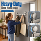 🎉 2026 Sale — Over 26400 Sold! 🚪Suction Cup Over Door Hook Rack｜No Drill, Tool-Free Entryway Storage Organizer ✨