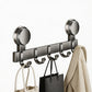 🎉 2026 Sale — Over 26400 Sold! 🚪Suction Cup Over Door Hook Rack｜No Drill, Tool-Free Entryway Storage Organizer ✨