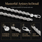 🎉 2026 Sale — Over 27,600 Sold!⏰ Trendy Dragon Scale Chain Jewelry Set ✨