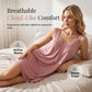 🎉 2026 Sale — Over 31,000 Sold! 🌙 Lace V-Neck Nightdress – Loungewear Essential 💤
