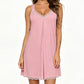🎉 2026 Sale — Over 31,000 Sold! 🌙 Lace V-Neck Nightdress – Loungewear Essential 💤