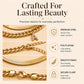 🎉 2026 Sale — Over 27,600 Sold!✨ Dainty Layered Gold Initial Anklets for Women – Personalized Summer Foot Jewelry 🦶