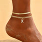 🎉 2026 Sale — Over 27,600 Sold!✨ Dainty Layered Gold Initial Anklets for Women – Personalized Summer Foot Jewelry 🦶