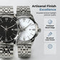 🎉 2026 Sale — Over 35,200 Sold! ⏰ Classic Men's Luxury Quartz Watch | Stainless Steel Band, Luminous Hands ✨