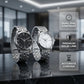 🎉 2026 Sale — Over 35,200 Sold! ⏰ Classic Men's Luxury Quartz Watch | Stainless Steel Band, Luminous Hands ✨