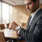 🎉 2026 Sale — Over 35,200 Sold! ⏰ Classic Men's Luxury Quartz Watch | Stainless Steel Band, Luminous Hands ✨