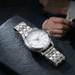 🎉 2026 Sale — Over 35,200 Sold! ⏰ Classic Men's Luxury Quartz Watch | Stainless Steel Band, Luminous Hands ✨