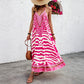 🎉 2026 Sale — Over 39,400 Sold 🐆 Women's Animal Print Backless Halter Maxi Dress – Beach Outfit 🌴