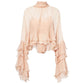 🎉 2026 Sale — Over 34,300 Sold 👚 Sheer Mock Neck Blouse – Fashion Top ✨