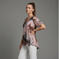 🎉 2026 Sale — Over 34,600 Sold 💖 Women's V-Neck Heart Print Top – Summer Casual Blouse 👗