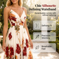 🎉 2026 Sale — Over 36,000 Sold 💞 Women Floral Spaghetti Strap Maxi Dress – Summer Vacation Outfit 🌸