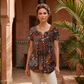 🎉 2026 Sale — Over 27,900 Sold ⏰ Women Plus Size V-Neck Printed Top – Relaxed Loose Fit Daily Blouse 🌸