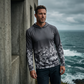 🎉 2026 Sale — Over 27,600 Sold 🎣 Men UPF50+ Sun Protection Fishing Jersey – Hooded Long Sleeve Shirt ☀️