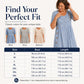 🎉 2026 Sale — Over 28,000 Sold 💞 Women's Casual Striped Relaxed Fit Dress – Summer Daily Dress 🌸