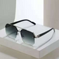🎉 2026 Sale — Over 36,200 Sold 🔥 Men Geometric Polygon Sunglasses – UV400 Double Bridge Shades 🕶️