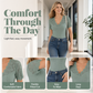 🎉 2026 Sale — Over 29,100 Sold 🧚 Women Slim Fit Scalloped Lace V-Neck Short Sleeve Top – Elegant Daily Blouse 🌸