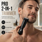 🎉 2026 Sale — Over 35600 Sold! 🪒Men’s 2-in-1 Body Hair Trimmer｜Ceramic Blade Electric Groin & Body Groomer with Charging Base ✨