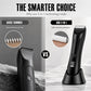 🎉 2026 Sale — Over 35600 Sold! 🪒Men’s 2-in-1 Body Hair Trimmer｜Ceramic Blade Electric Groin & Body Groomer with Charging Base ✨