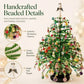 🎉 2026 Sale — Over 21800 Sold! 🎄DIY Beaded Christmas Tree Craft Kit｜Tabletop Handmade Holiday Decoration Gift ✨