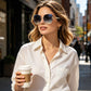 🎉 2026 Sale — Over 27400 Sold!💞 Statement Rimless Sunglasses‑Stylish 😎