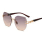 🎉 2026 Sale — Over 27400 Sold!💞 Statement Rimless Sunglasses‑Stylish 😎