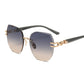 🎉 2026 Sale — Over 27400 Sold!💞 Statement Rimless Sunglasses‑Stylish 😎