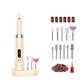 🎉 2026 Sale — Over 37600 Sold! ⏰Cordless Rechargeable Electric Nail Drill with Charging Base｜LED Display Home Manicure Machine ✨