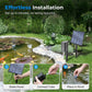 🎉 2026 Sale — Over 24600 Sold! 🐟Solar Powered Pond Aerator｜Outdoor Fish Pond Oxygen Pump with Air Stone ✨