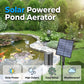 🎉 2026 Sale — Over 24600 Sold! 🐟Solar Powered Pond Aerator｜Outdoor Fish Pond Oxygen Pump with Air Stone ✨