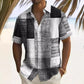📢 2026 Sale — Over 34600 Sold!⏰Men's Contrast Color Pattern Shirt – Loose Fit 👔