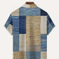 📢 2026 Sale — Over 34600 Sold!⏰Men's Contrast Color Pattern Shirt – Loose Fit 👔