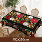 2026 Sale — Over 24800 Sold!🌟Scalloped Edge Floral Tablecloth – Waterproof ✨
