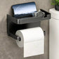 🎉 2026 Sale — Over 31500 Sold! ⏰Drill-Free Wall-Mounted Toilet Paper Holder with Storage Shelf｜Waterproof Bathroom Organizer ✨