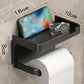 🎉 2026 Sale — Over 31500 Sold! ⏰Drill-Free Wall-Mounted Toilet Paper Holder with Storage Shelf｜Waterproof Bathroom Organizer ✨