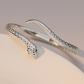 🎉 2026 Sale — Over 21600 Sold!💞 Vintage Snake Bangle Bracelet‑Eye‑Catching 🐍